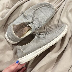 Hey Dude Women's Gray Casual Shoes